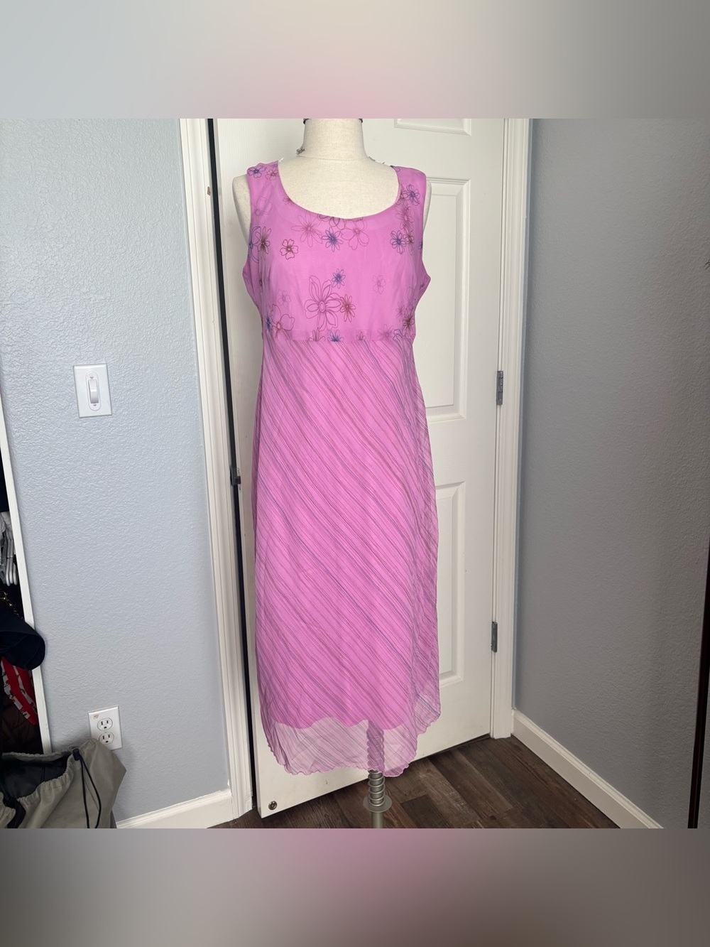 Purple dress